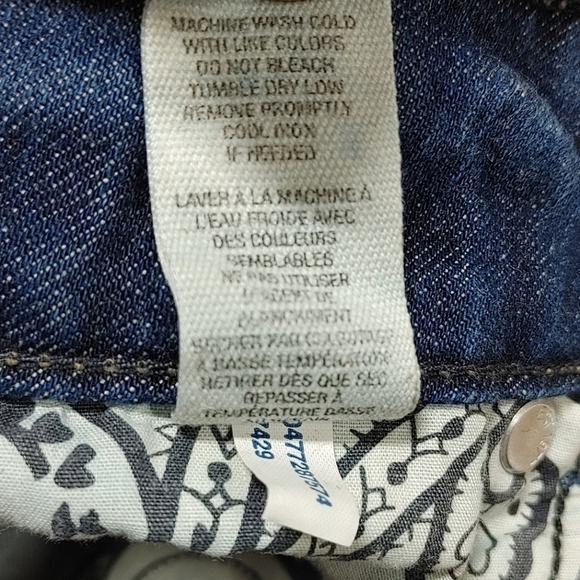 American Eagle AE77 Embroidered Pocket Flare Jeans 4 - Picture 10 of 15